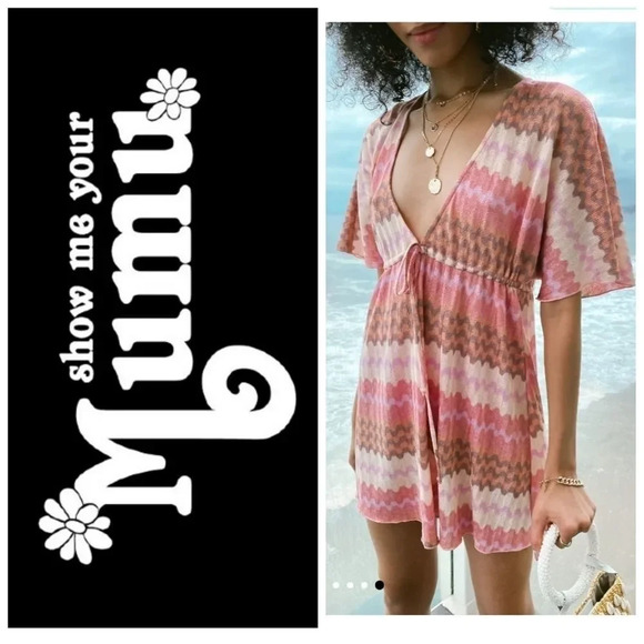 NWOT Show Me Your MuMu Kenzie Tunic Dress - Picture 1 of 15